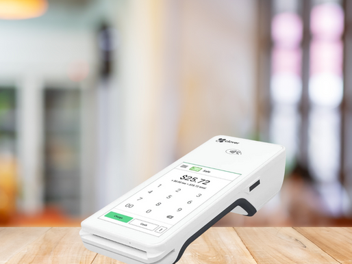 Clover Flex is a lightning-fast handheld point-of-sale device 