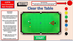 BTTB Formatted Template: Snooker