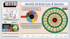 BTTB Target Darts Score - 20 Brick Cuts and Specials