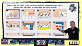 Create Your Own Quiz: 464 image rich and formatted slides for Tutors