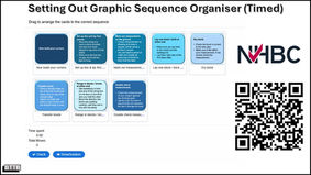 Setting Out Graphic Sequence Organiser (Timed)