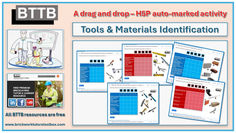 Tools and Materials Identification Activity (H5P drag and drop)