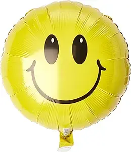 Smiley Face Mylar Balloon