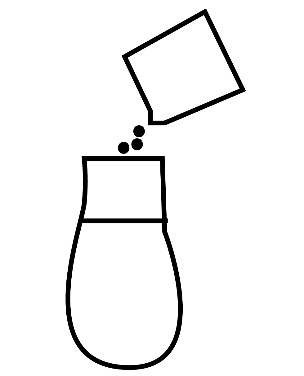 Dissolve flower food in the water following the package guidelines