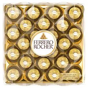 Ferrero Rocher Chocolates, Fine Hazelnut 24 pieces