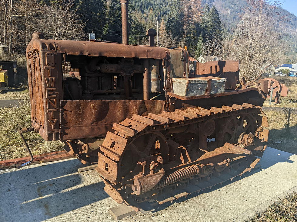 Caterpillar Twenty - Joe's Cat