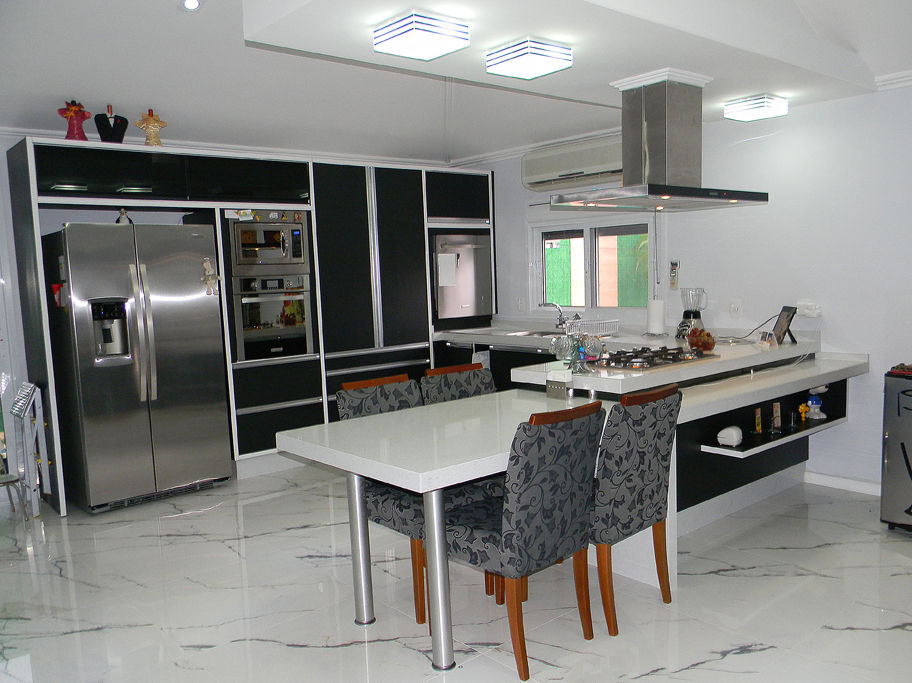 cozinha cliente Valdir e Geovana