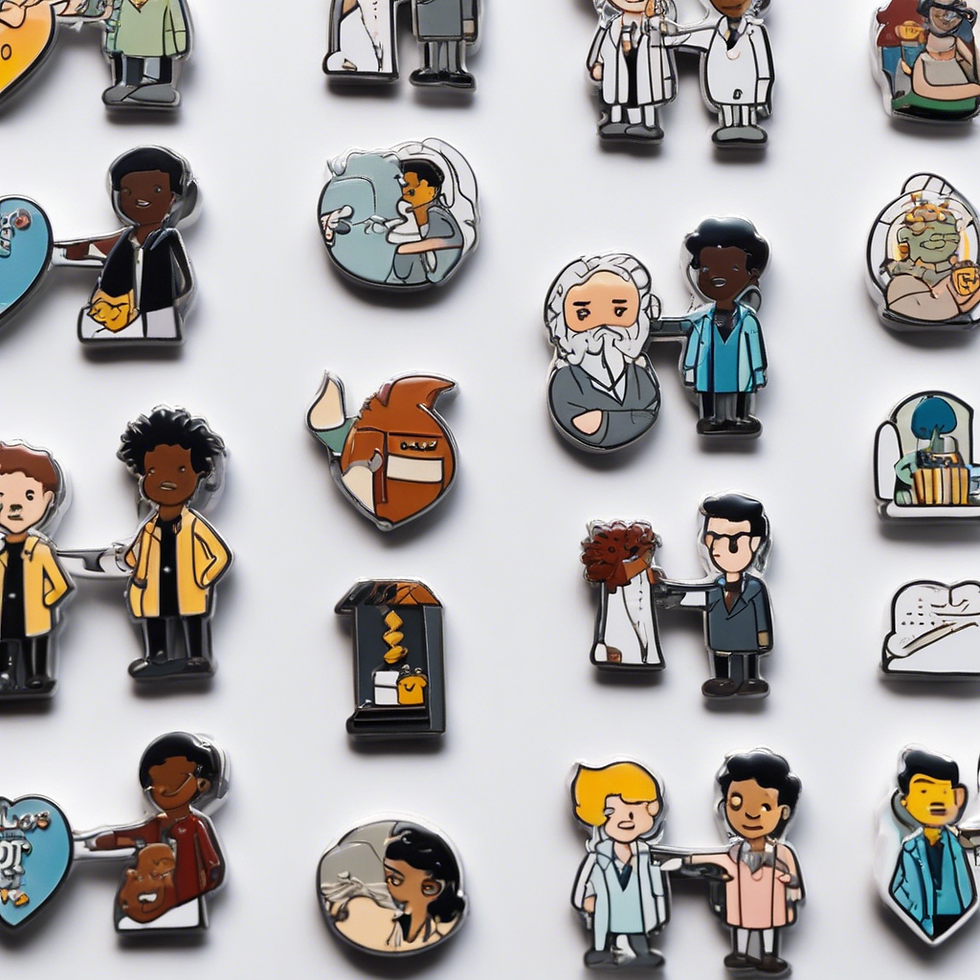 Character Pin Set