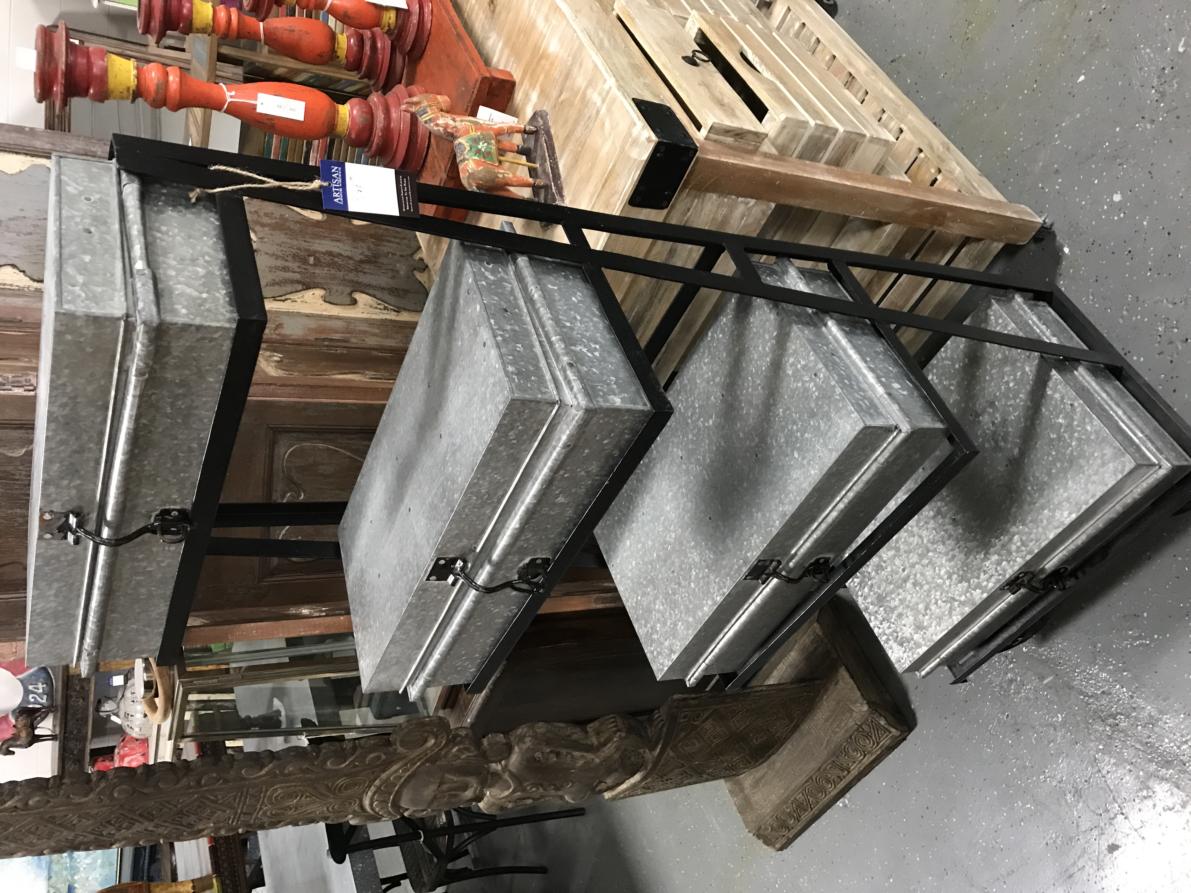 Galvanized Furniture Store / Wholesale Galvanized Furniture in Orlando