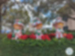 decoração de Natal no parque Hollywood Studios com informações sobre o mês de janeiro em Orlando