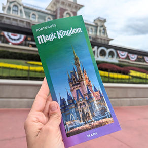 Mapa do Magic Kingdom em Português 2025-2026 com PDF