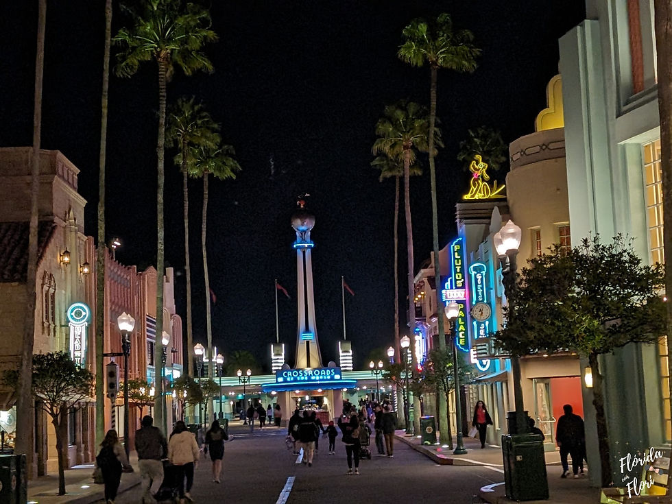 entrada do parque Hollywood Studios