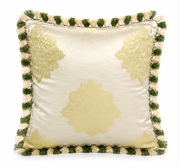 Soft Yellow Classic Cushion Cover
