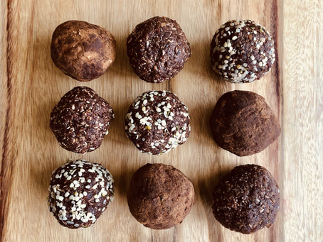Protein Bliss Balls - date & choc.