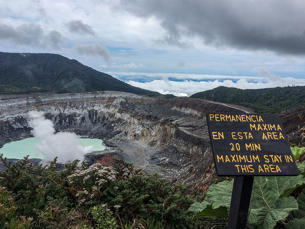 Paos Volcano Costa Rica