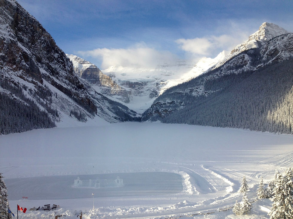 Lake Louise in January
