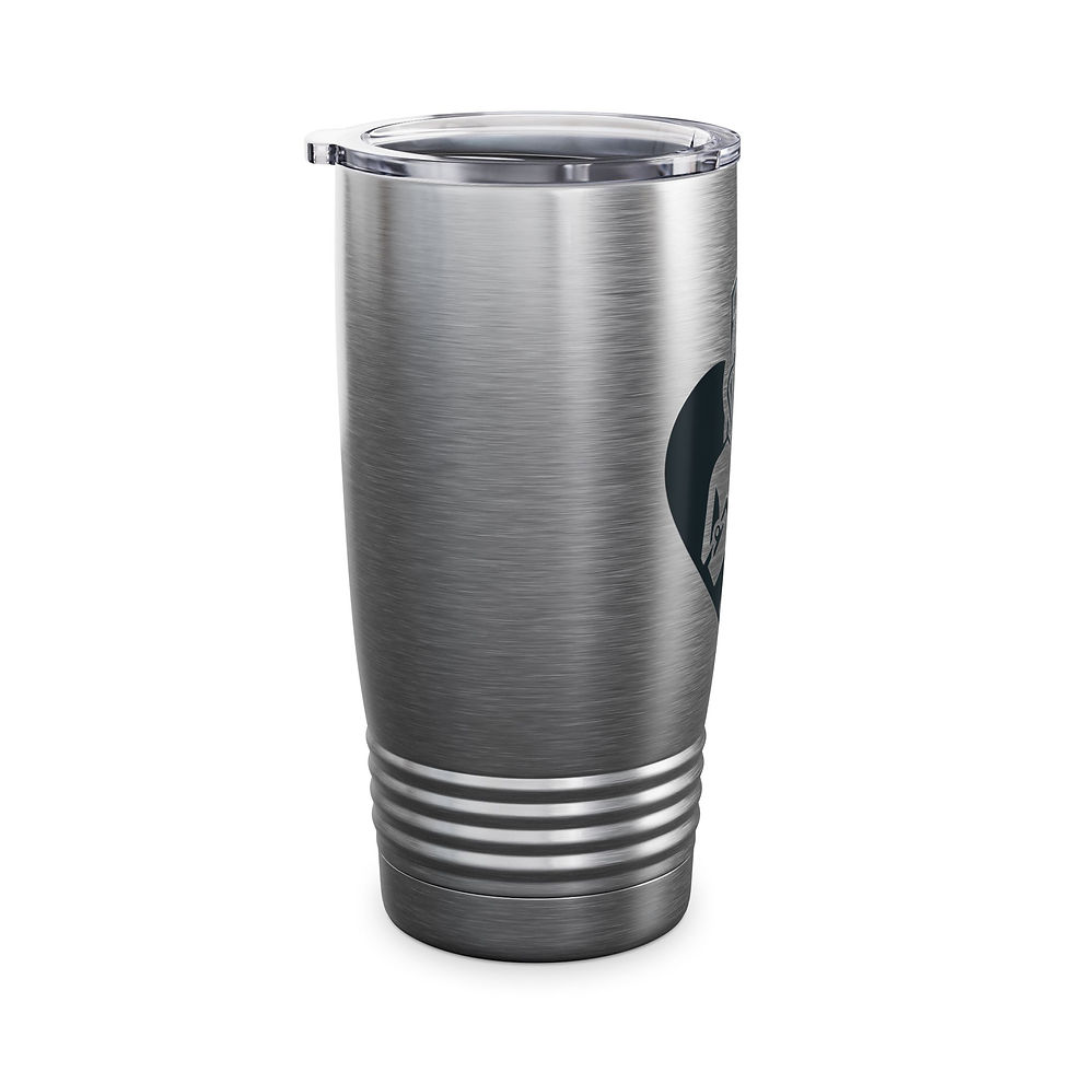 Thumbnail: Caring Nurse Ringneck Tumbler - 20oz Insulated Travel Mug