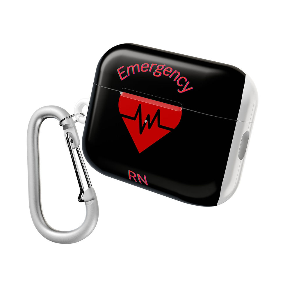 Thumbnail: Emergency & Registered Nurse AirPod Cases -  Healthcare Professionals