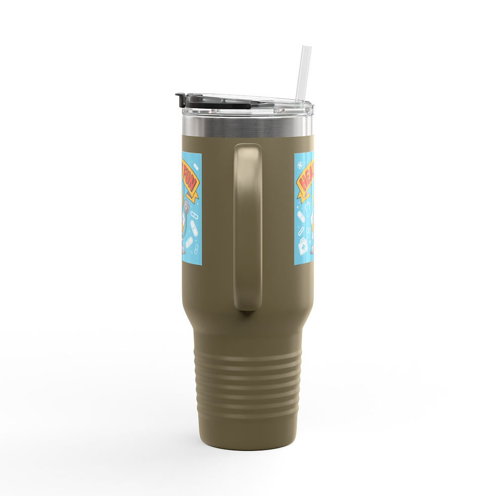 Thumbnail: Vibrant Insulated Travel Mug, 40oz, Drinkware for On-the-Go Life, Healthy Fun