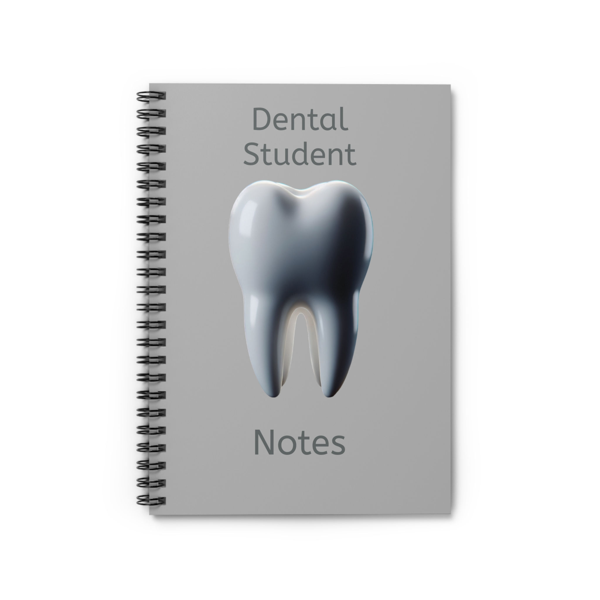Dental Student Spiral Notebook School Supplies, College, Medical Journals