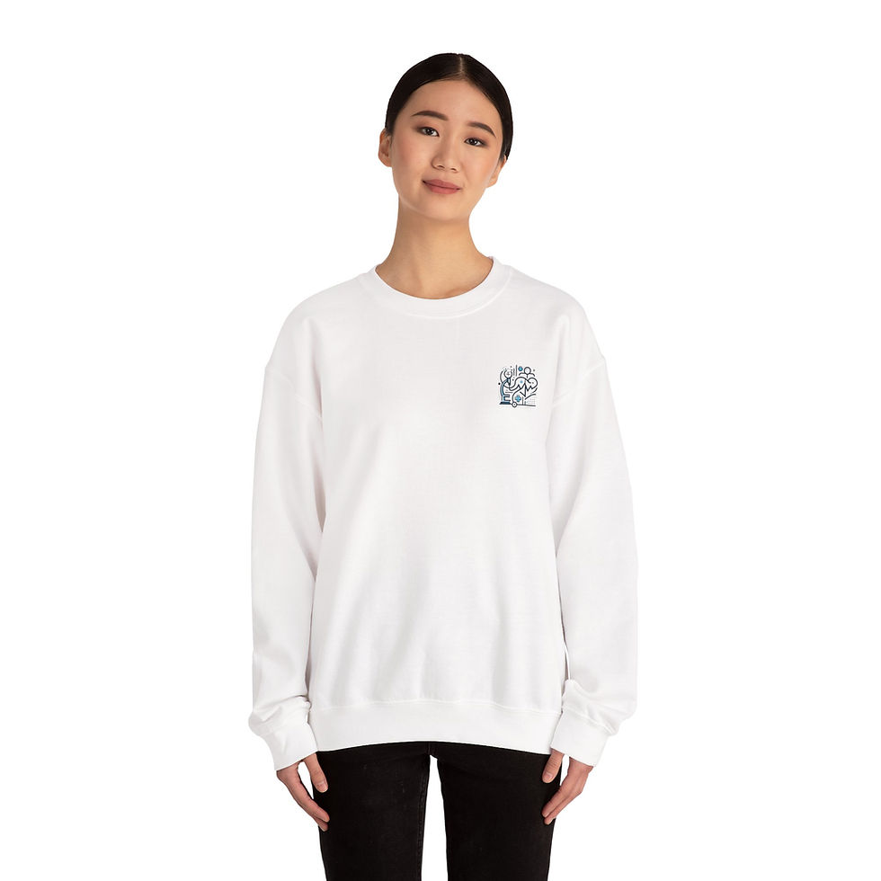 Thumbnail: ICU Crewneck Sweatshirt | Cozy Casual Wear, Gift for Nurses, Unisex Pullover