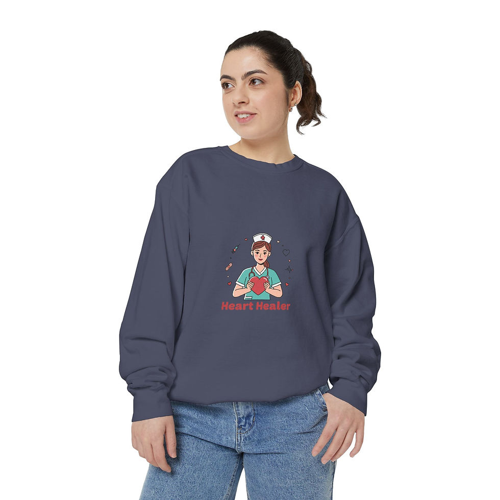 Thumbnail: Unisex Garment-Dyed Sweatshirt