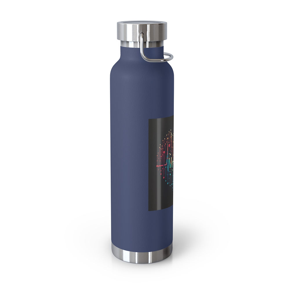 Thumbnail: Copper Vacuum Insulated Bottle, 22oz