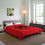 Thumbnail: Red Emergency Medical Services Comforter, EMS Bedding, Medic Bedroom Decor