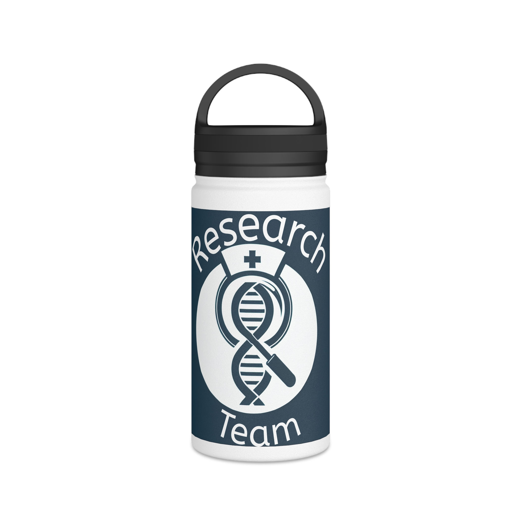 Research Team Stainless Steel Water Bottle - Insulated Hydration for Scientists