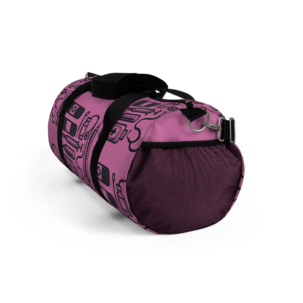 Thumbnail: Pink Medical Duffel Bag Gym, Travel, and Emergencies, Ideal Gift Medical