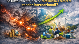 Quando il mondo si muove, il mercato dei tender resta in piedi