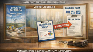 Dal Feasibility Study al bando: come nasce un tender