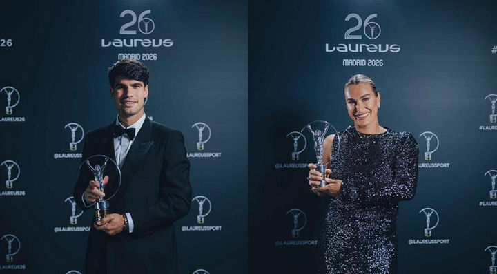 Alcaraz and Sabalenka Crowned Laureus Kings as Madrid Shines on a Star Studded Night of Sport