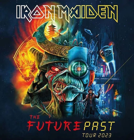 Iron Maiden Future Past Tour Poster