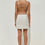 Thumbnail: SEVEN WONDERS - HEATHER MINI DRESS+STONE PINSTRIPE