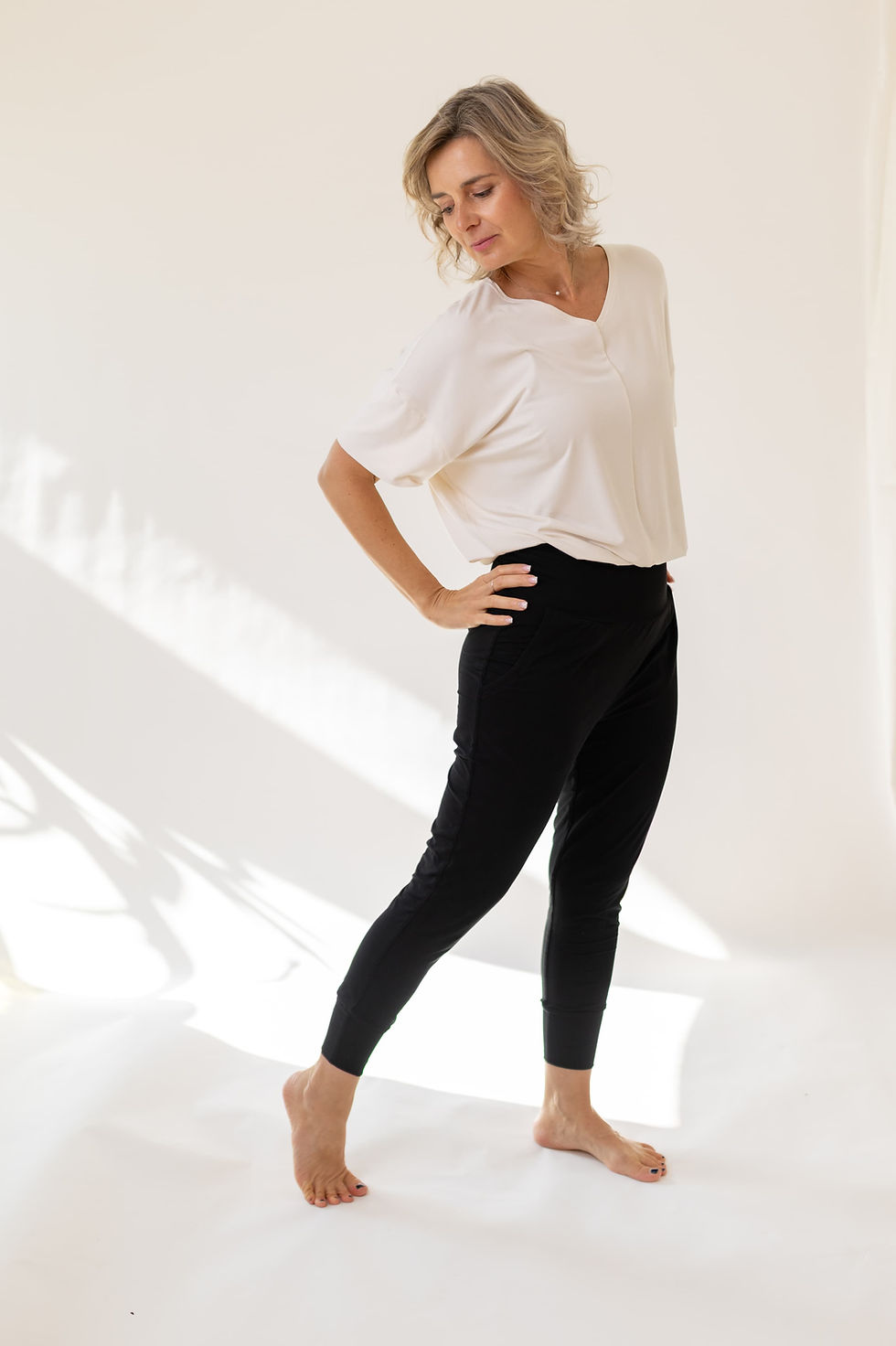 Miniatura: Tričko oversize  Vibe -  Cream