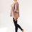 Miniatura: Mikina Waffle Oversize - Dusty Rose