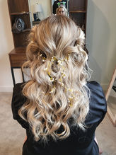 Wedding event hair and makeup the Nest Collective