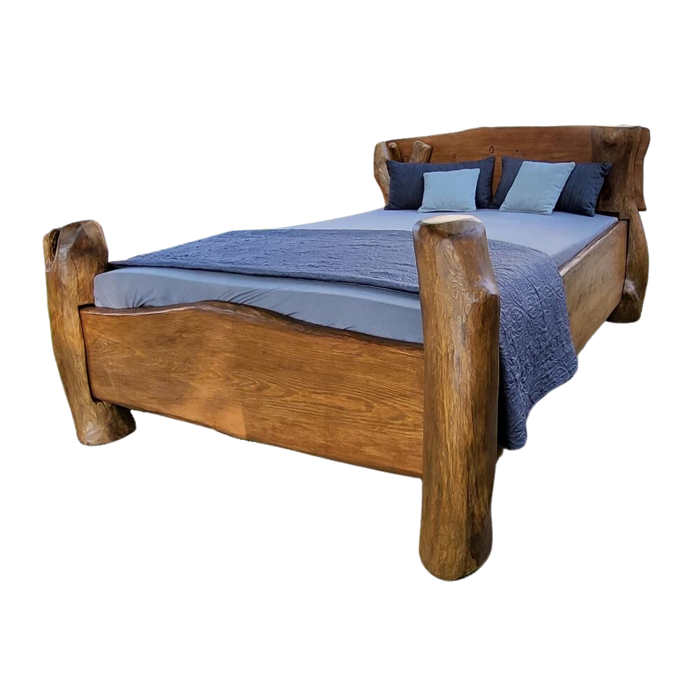 Thumbnail: Massivholzbett aus deutschem Holz 160x200