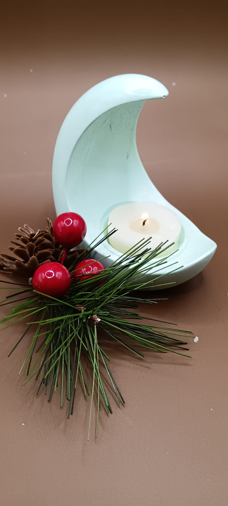 Miniatura: Castiçais em forma de meia lua para tealights