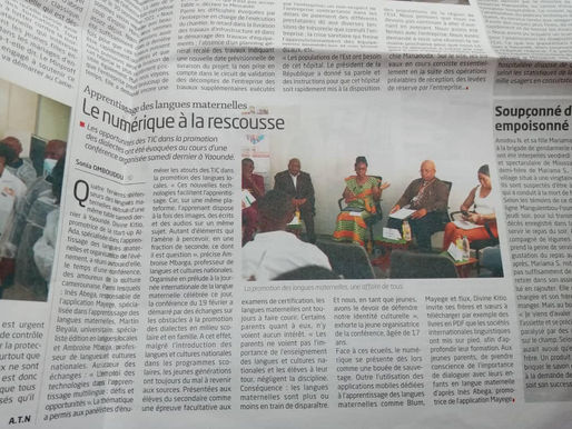 Merci Cameroun Tribune!