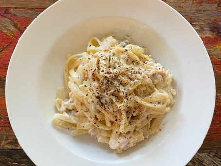 Creamy Gluten Free Carbonara