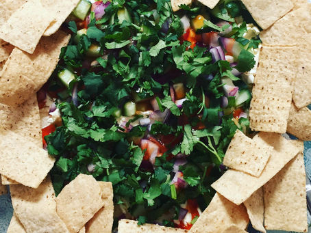 Sweet Chili and Cream Cheese Dip Platter