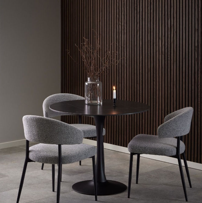 Thumbnail: Malta Round Dining Table Dining Room Shot