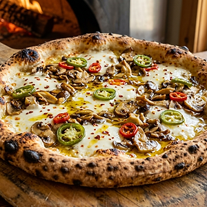 THE FUNGHI FIRE - Chilli Mushroom