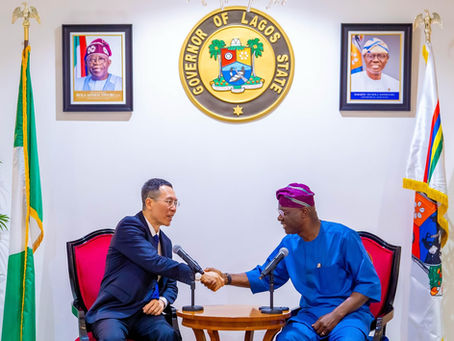 Strengthening Ties: Governor Sanwo-Olu Welcomes SINOSURE Chairman to Lagos