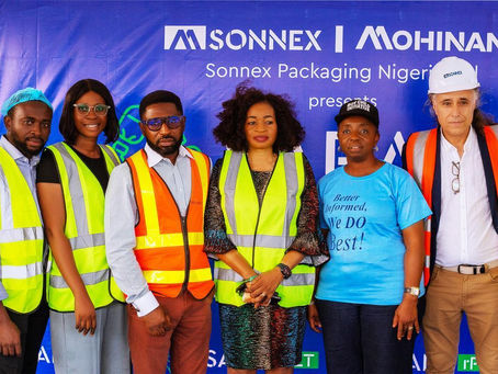 Empowering the Boy Child: Lagos First Lady Advocates Mentorship and Sustainability at Sonnex rPET Recycling Plant