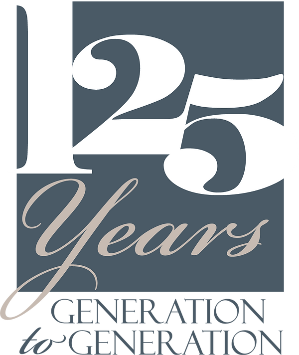125th year anniversary seal