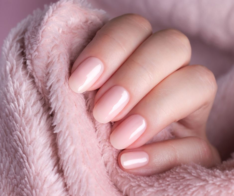 Hand with manicure