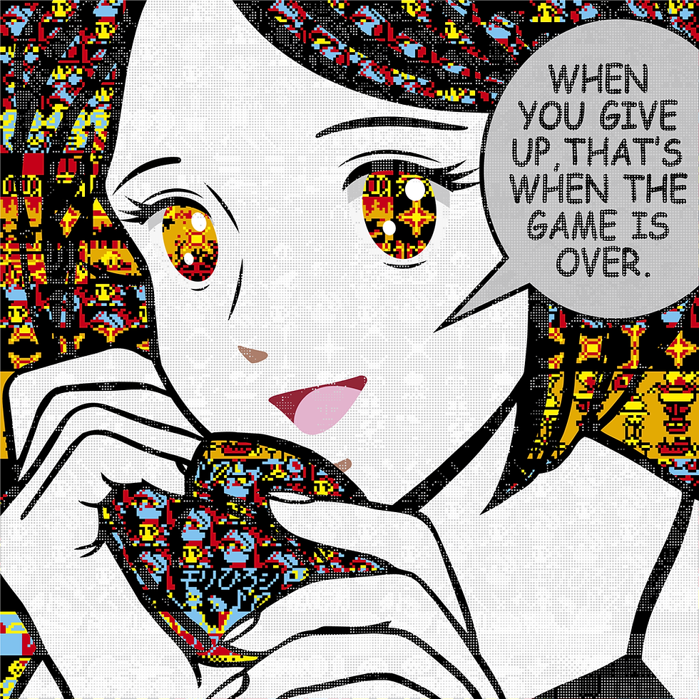 When You Give Up, That’s When the Game is Over.